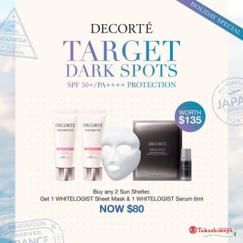 13-Jun-2022-Onward-Takashimaya-Department-Store-Decortés-award-winning-sunscreen-and-whitening-serum-Promotion1-350x350 13 Jun 2022 Onward: Takashimaya Department Store Decorté's award-winning sunscreen and whitening serum Promotion