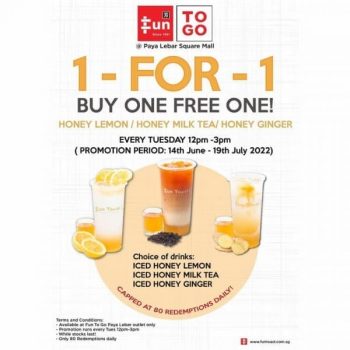 14-Jun-19-Jul-2022-Paya-Lebar-Square-Retail-1-drink-and-get-1-free-drink-Promotion-350x350 14 Jun-19 Jul 2022: Paya Lebar Square Retail 1 drink and get 1 free drink Promotion