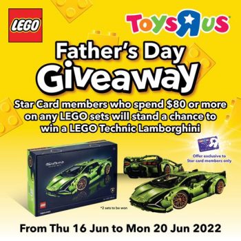 16-20-Jun-2022-Toys22R22Us-Fathers-Day-Giveaway--350x350 16-20 Jun 2022: Toys"R"Us Father's Day Giveaway