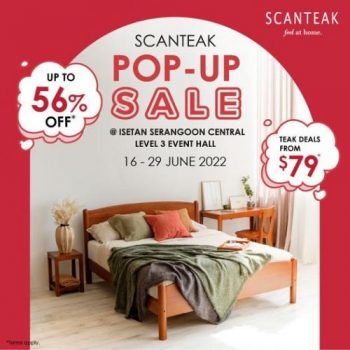 16-29-Jun-2022-Scanteak-Pop-Up-Sale-Up-To-56-OFF-at-ISETAN-Serangoon-Central--350x350 16-29 Jun 2022: Scanteak Pop-Up Sale Up To 56% OFF at ISETAN Serangoon Central
