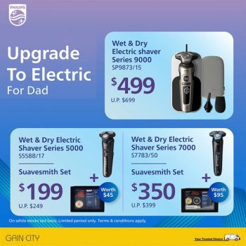 16-Jun-2022-Onward-Gain-City-Philips-electric-shaver-Promotion1-350x350 16 Jun 2022 Onward: Gain City Philips electric shaver Promotion