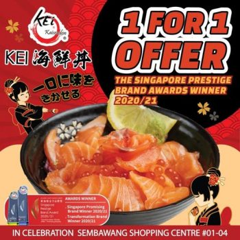 17-19-Jun-2022-Kei-Kaisendon-1-for-1-Offer-Promotion-350x350 17-19 Jun 2022: Kei Kaisendon 1 for 1 Offer Promotion