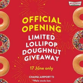 17-June-2022-Krispy-Kreme-Changi-Airport-T3-Opening-Promotion-350x350 17 June 2022: Krispy Kreme Changi Airport T3 Opening Promotion