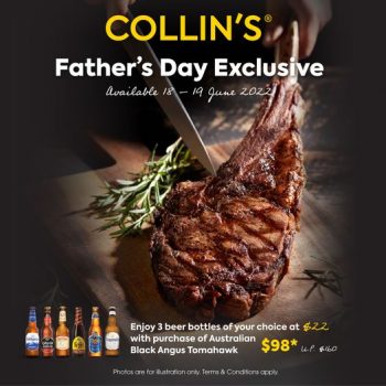 18-19-Jun-2022-Collins-Grille-Happy-Fathers-Day-Promotion-350x350 18-19 Jun 2022: Collin's Grille Happy Father's Day Promotion
