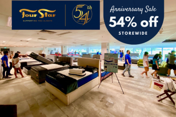 2-5-Jun-2022-Four-Star-Mattress-54th-Anniversary-Sale--350x233 2-5 Jun 2022: Four Star Mattress 54th Anniversary Sale