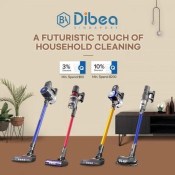 2-6-Jun-2022-Qoo10-Dibea-reinvented-cordless-vacuum-cleaner-F20-Promotion-350x350 2-6 Jun 2022: Qoo10 Dibea reinvented cordless vacuum cleaner F20 Promotion