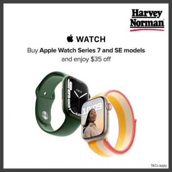 2-Jun-2022-Onward-Harvey-Norman-Apple-Watch-Series-7-and-SE-models-Promotion-350x350 2 Jun 2022 Onward: Harvey Norman Apple Watch Series 7 and SE models Promotion