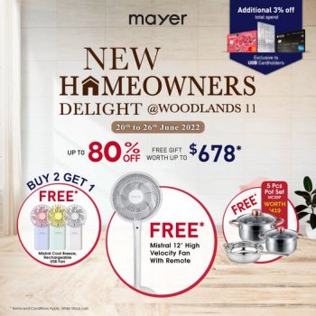 20-26-Jun-2022-Mayer-amazing-Deals-and-Free-Gifts-Promotion-350x350 20-26 Jun 2022: Mayer amazing Deals and Free* Gifts Promotion