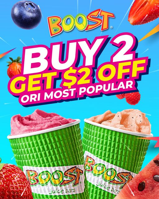 Boost Juice Bars  Mid Valley Megamall