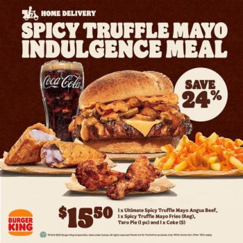 20-Jun-2022-Onward-Burger-King-Delivery-Ultimate-Spicy-Truffle-Angus-Beef-Burger-Promotion--350x350 20 Jun 2022 Onward: Burger King Delivery Ultimate Spicy Truffle Angus Beef Burger Promotion
