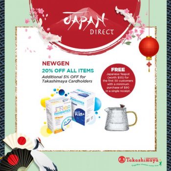 20-Jun-3-Jul-2022-Takashimaya-Japan-Direct-Fair-Sale-1-350x350 20 Jun-3 Jul 2022: Takashimaya Japan Direct Fair Sale