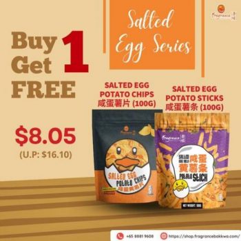 22-26-Jun-2022-Fragrance-Bak-Kwa-Salted-Egg-Potato-Chips-Buy-1-Get-1-FREE-Promotion-350x350 22-26 Jun 2022: Fragrance Bak Kwa Salted Egg Potato Chips Buy 1 Get 1 FREE Promotion