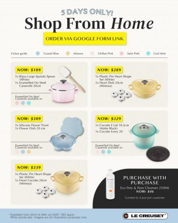 22-26-Jun-2022-Le-Creuset-Shop-From-Home-Promotion-350x438 22-26 Jun 2022: Le Creuset Shop From Home Promotion