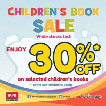 22-Jun-2022-Onward-MPH-SingPost-Centre-Children-Book-Sale-30-OFF--350x350 22 Jun 2022 Onward: MPH SingPost Centre Children Book Sale 30% OFF