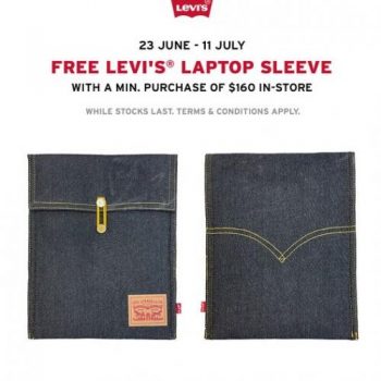 23-Jun-11-Jul-2022-Levis-FREE-Laptop-Sleeve-Promotion-350x350 23 Jun-11 Jul 2022: Levi's FREE Laptop Sleeve Promotion
