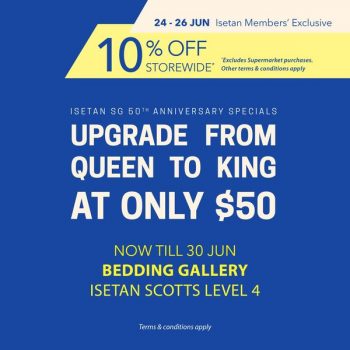 24-26-Jun-2022-Isetan-Queen-sized-mattress-Promotion-350x350 24-26 Jun 2022: Isetan Queen-sized mattress Promotion