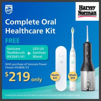 24-Jun-2022-Onward-Harvey-Norman-Sonicare-Power-Flosser-Promotion-350x350 24 Jun 2022 Onward: Harvey Norman  Sonicare Power Flosser Promotion