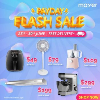 25-30-Jun-2022-Mayer-Online-PayDay-Flash-Sale-Up-To-50-OFF-350x350 25-30 Jun 2022: Mayer Online PayDay Flash Sale Up To 50% OFF