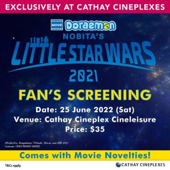 25-Jun-2022-Cathay-Cineplexes-Doraemon-Nobita-Promotion-350x350 25 Jun 2022: Cathay Cineplexes Doraemon, Nobita Promotion