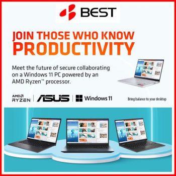 25-Jun-2022-Onward-BEST-Denki-ASUS-AMD-Ryzen-processors-on-Windows-11-laptops-Promotion-350x350 25 Jun 2022 Onward: BEST Denki ASUS AMD Ryzen processors on Windows 11 laptops Promotion