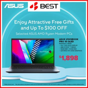 25-Jun-2022-Onward-BEST-Denki-ASUS-AMD-Ryzen-processors-on-Windows-11-laptops-Promotion1-350x350 25 Jun 2022 Onward: BEST Denki ASUS AMD Ryzen processors on Windows 11 laptops Promotion