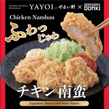 25-Jun-2022-Onward-DON-DON-DONKI-and-YAYOI-Chicken-Namban-Japanese-Sweet-and-Sour-Sauce-Promotion-350x351 25 Jun 2022 Onward: DON DON DONKI and YAYOI Chicken Namban, Japanese Sweet and Sour Sauce Promotion