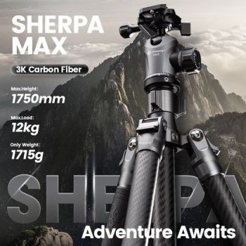 288866007_10159813873162492_776411502356721782_n-350x350 24 Jun 2022 Onward: SLR Revolution Sherpa Max Carbon Fiber Travel Tripod Promotion