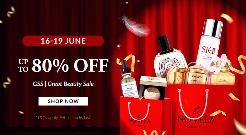 618-SALE-ECOM-BANNER-4.0 16-19 Jun 2022: Novela Great Singapore Sale! Up to 80% OFF Over Thousands of Luxury Beauty Products!
