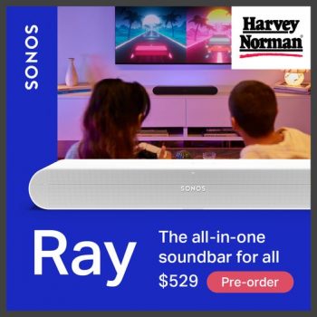 7-Jun-2022-Onward-Harvey-Norman-Sonos-Ray-Promotion-350x350 7 Jun 2022 Onward: Harvey Norman Sonos Ray Promotion