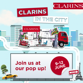 9-12-Jun-2022-Hillion-Mall-Clarins-Beauty-Truck-Promotion-350x350 9-12 Jun 2022: Hillion Mall Clarins Beauty Truck Promotion