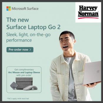 9-Jun-2022-Onward-Harvey-Norman-new-Surface-Laptop-Go-2-Promotion-350x350 9 Jun 2022 Onward: Harvey Norman new Surface Laptop Go 2 Promotion