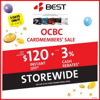 BEST-Denki-OCBC-Credit-Cardmembers-Sale-350x350 10 Jun 2022 Onward: BEST Denki OCBC Credit Cardmembers Sale
