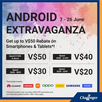 Challenger-Android-Extravaganza-350x350 7-26 Jun 2022: Challenger Android Extravaganza