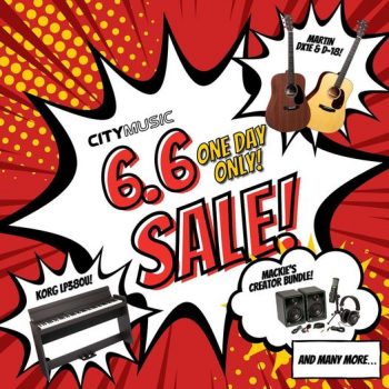 City-Music-6.6-One-Day-Sale-350x350 6 Jun 2022: City Music 6.6 One Day Sale