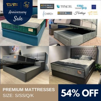 Four-Star-Mattress-54th-Anniversary-Sale-1-350x350 Now till 26 Jun 2022: Four Star Mattress 54th Anniversary Sale