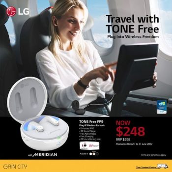 Gain-City-LG-TONE-Free-FP9-Earbuds-Promotion-350x350 4-30 Jun 2022: Gain City LG TONE Free FP9 Earbuds Promotion
