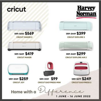 Harvey-Norman-Cricut-Promo-350x350 9 Jun 2022 Onward: Harvey Norman Cricut Promo