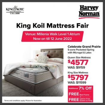 Harvey-Norman-King-Koil-Mattress-Fair-350x350 Now till 12 Jun 2022: Harvey Norman King Koil  Mattress Fair