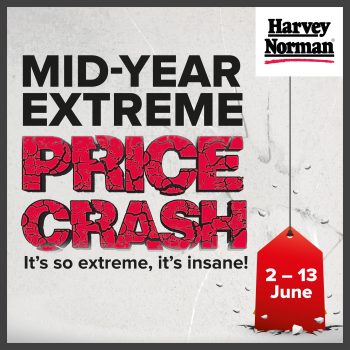 Harvey-Norman-Mid-Year-Extreme-Price-Crush-Promotion-350x350 2-13 Jun 2022: Harvey Norman Mid Year Extreme Price Crush Promotion