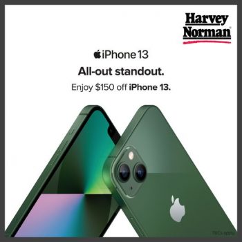 Harvey-Norman-iPhone-13-Promo-350x350 9 Jun 2022 Onward: Harvey Norman iPhone 13 Promo