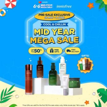 Innisfree-Lazada-Mid-Year-Mega-Sale-350x350 28 May-5 Jun 2022: Innisfree Lazada Mid Year Mega Sale