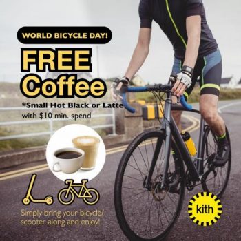 Kith-Cafe-World-Bicycle-Day-Free-Coffee-Promotion-350x350 3 Jun 2022: Kith Cafe World Bicycle Day Free Coffee Promotion