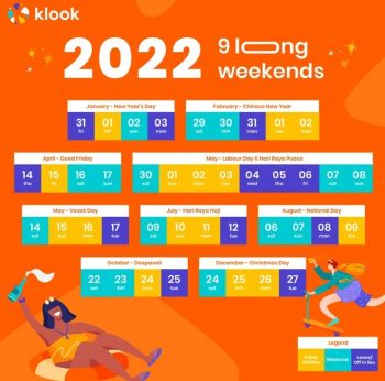 Klook-Long-Weekend-Staycations-Deal-350x346 21 Jun 2022 Onward: Klook Long Weekend Staycations Deal