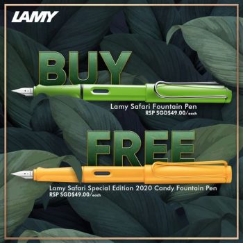 LAMY-Safari-Fountain-Pen-Promotion-350x350 1-30 Jun 2022: LAMY Safari Fountain Pen Promotion