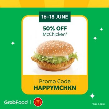 McDonalds-GrabFood-Happy-Festival-Promotion-Up-To-50-OFF-Promo-Code2-350x350 16-29 Jun 2022: McDonald's GrabFood Happy Festival Promotion Up To 50% OFF Promo Code