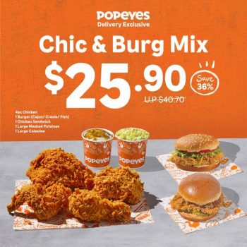 Popeyes-Delivery-Exclusive-Deal-350x350 17-23 Jun 2022: Popeyes Delivery Exclusive Deal