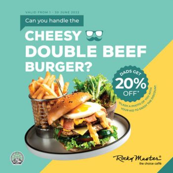 Rocky-Master-Cheesy-Double-Beef-Burger-Promotion-350x350 3 Jun 2022 Onward: Rocky Master Cheesy Double Beef Burger Promotion