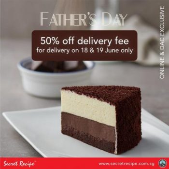 Secret-Recipe-Fathers-Day-50-OFF-Delivery-Fee-Promotion-350x350 18-19 Jun 2022: Secret Recipe Father's Day 50% OFF Delivery Fee Promotion