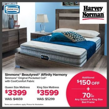 Simmons-Beautyrest-Affinity-Harmony-Mattress-Promotion-at-Harvey-Norman-350x350 30 May 2022 Onward: Simmons Beautyrest Affinity Harmony Mattress Promotion at Harvey Norman