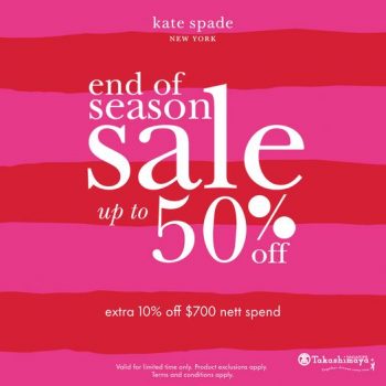 Takashimaya-Kate-Spade-New-Yorks-End-of-Season-Sale-350x350 3-23 Jun 2022: Takashimaya Kate Spade New York's End of Season Sale